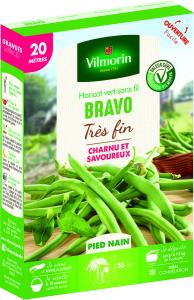 Haricot Nain Vert Bravo - 20 M